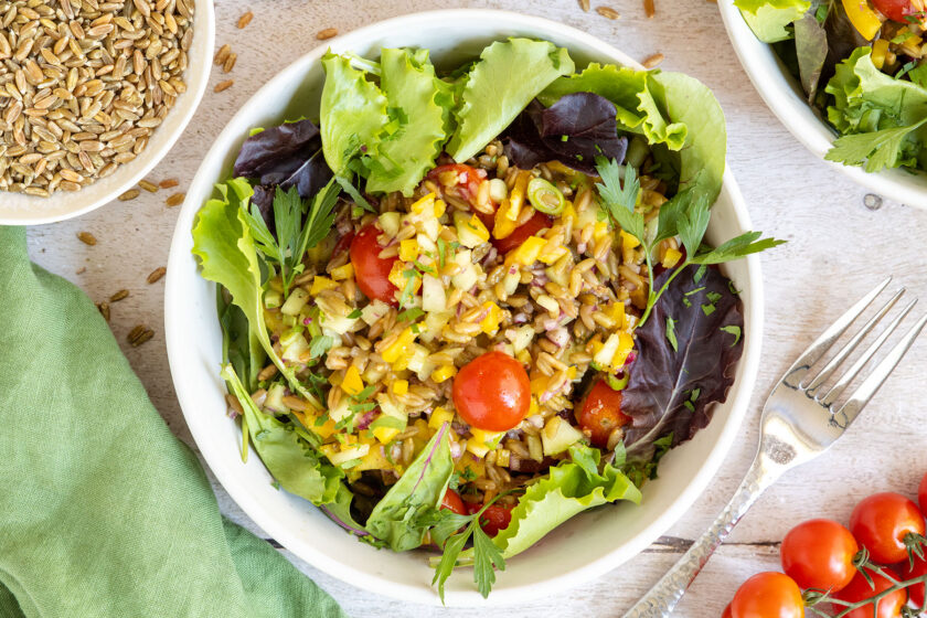 Grünkernsalat