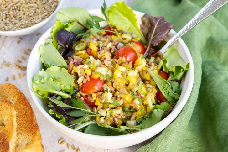 Grünkernsalat