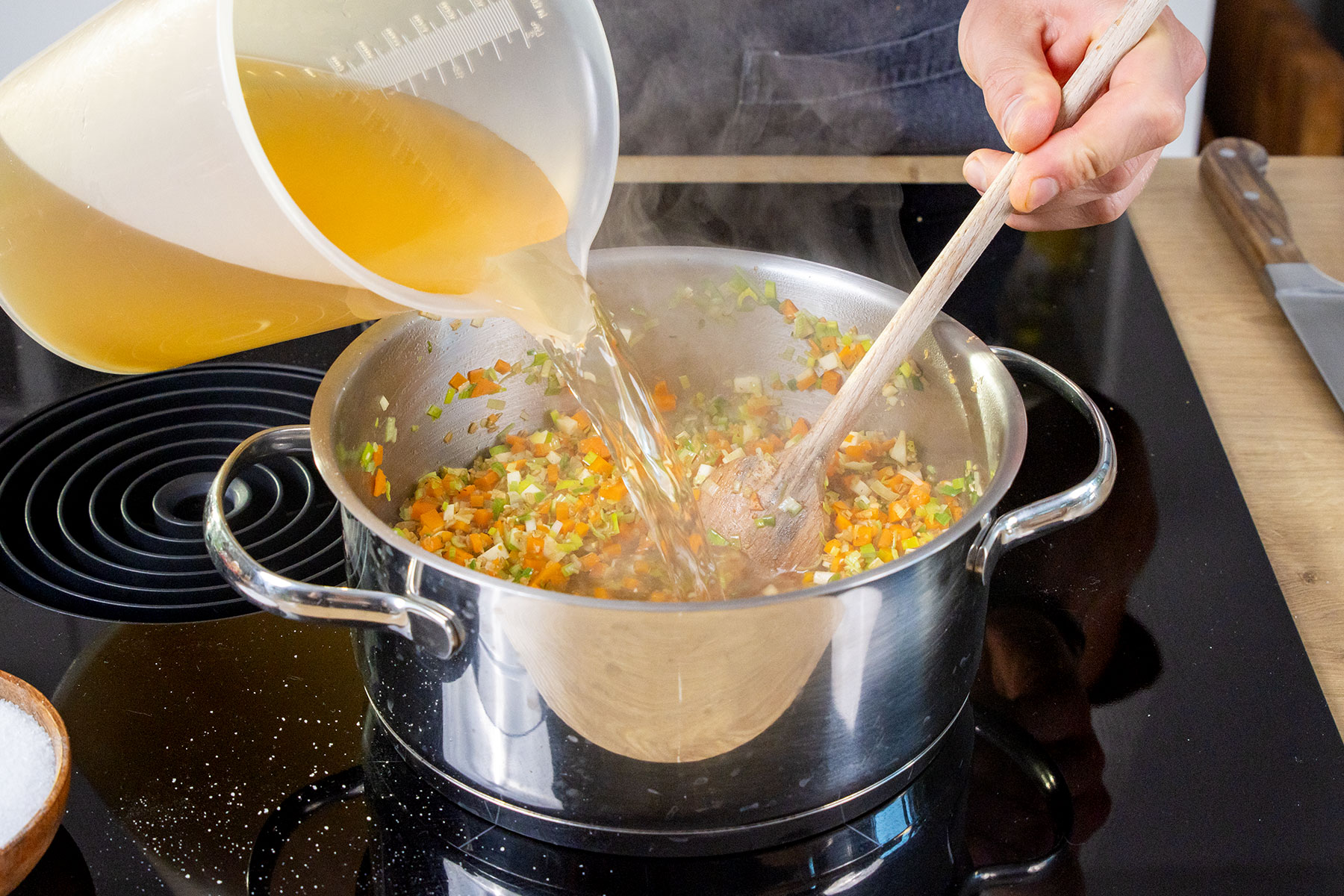 Grünkernsuppe | Rezept
