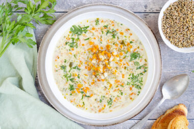 Grünkernsuppe