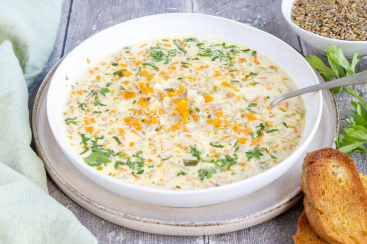 Grünkernsuppe