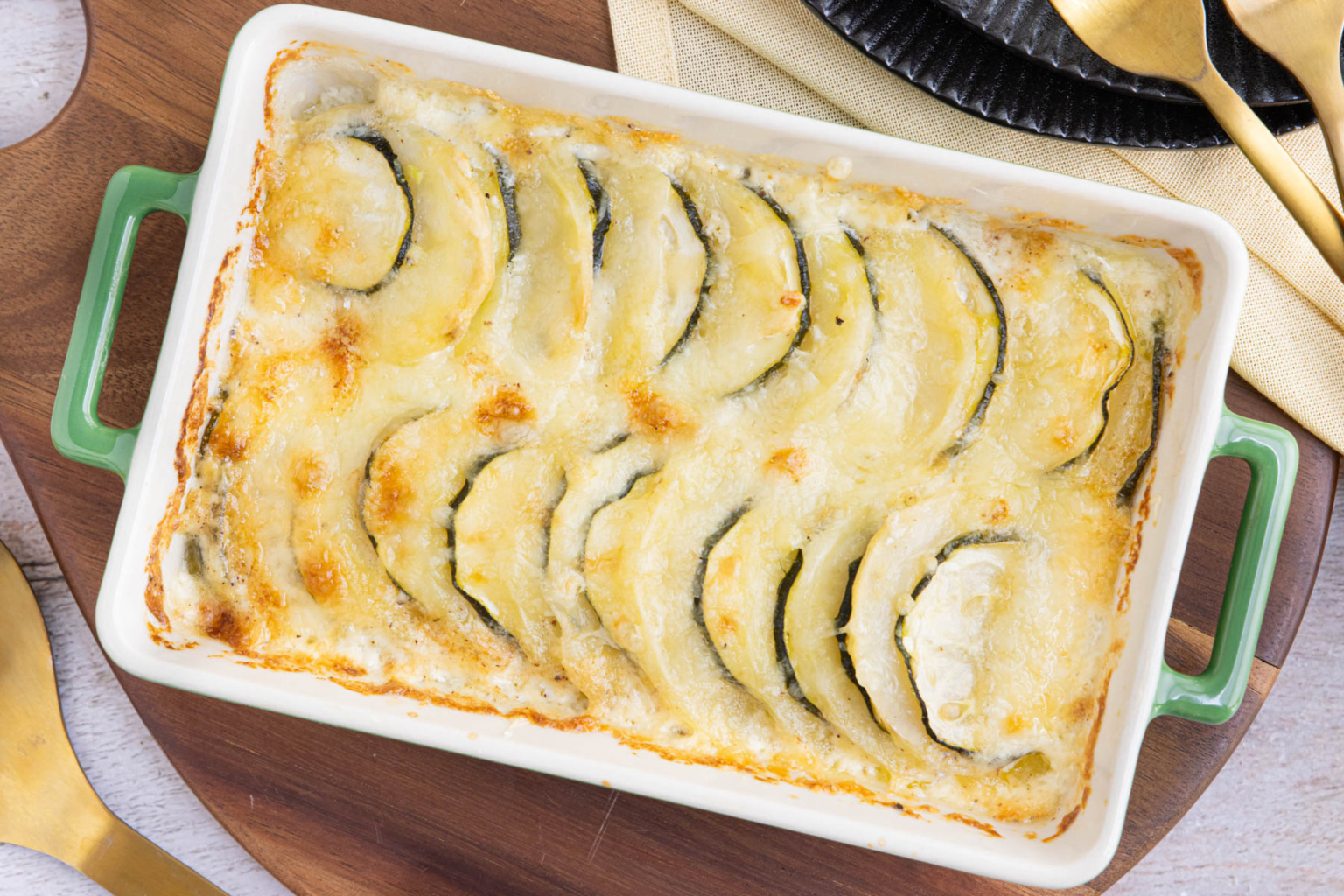 Kartoffel-Zucchini-Gratin | Rezept