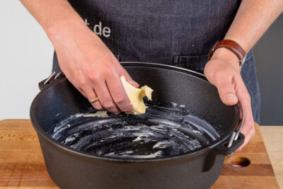 Dutch Oven einfetten