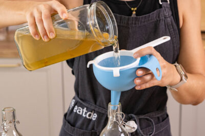 Kombucha in Flasche abfüllen
