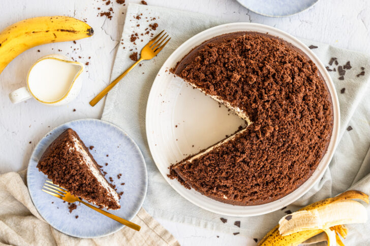 Maulwurfkuchen mit Quark