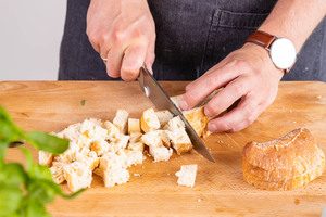 Ciabatta schneiden