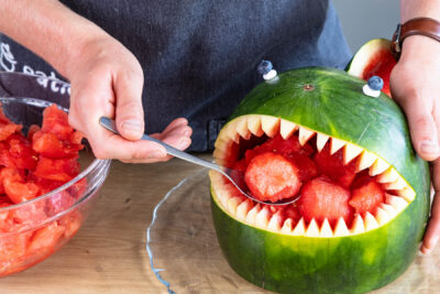Melonenhai füllen