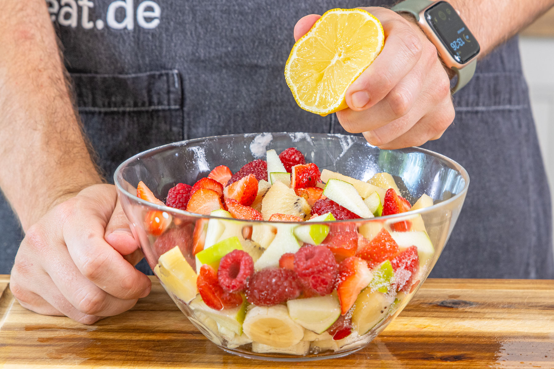 Obstsalat mit Joghurt | Rezept