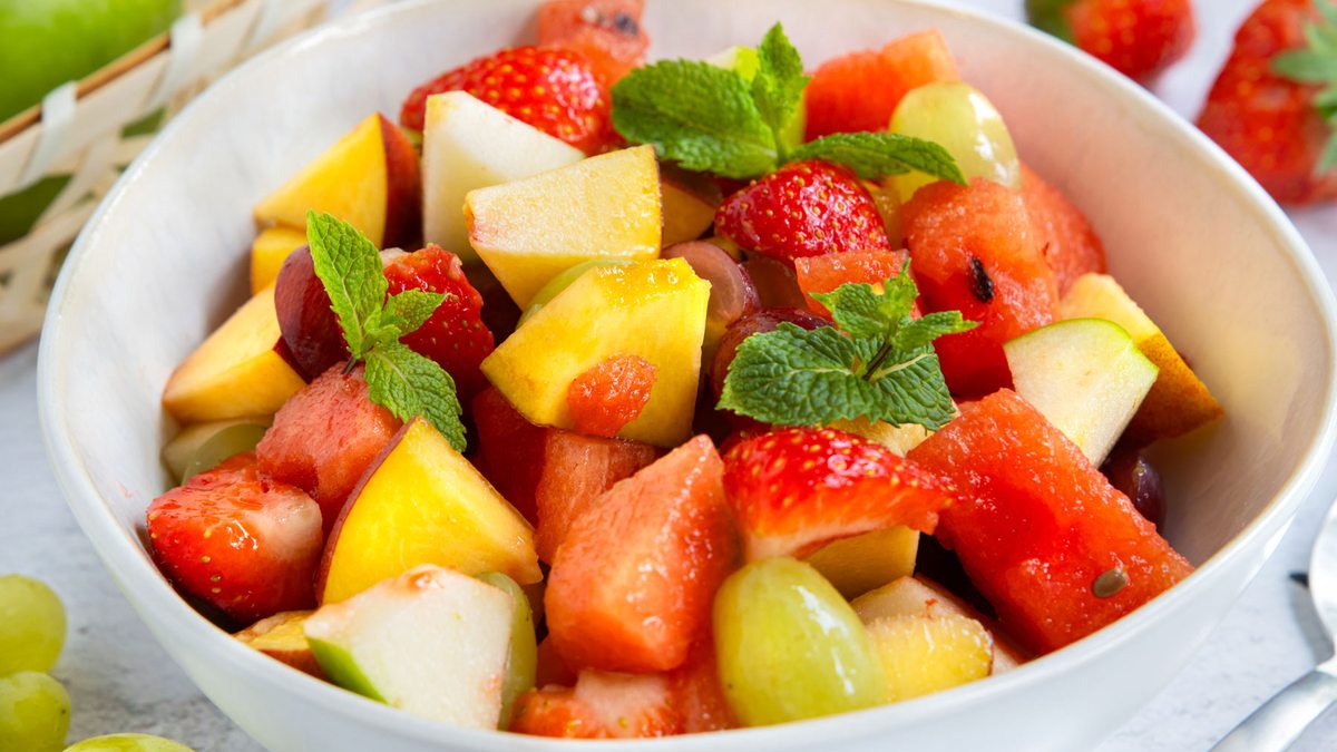 Obstsalat: schnelles Rezept