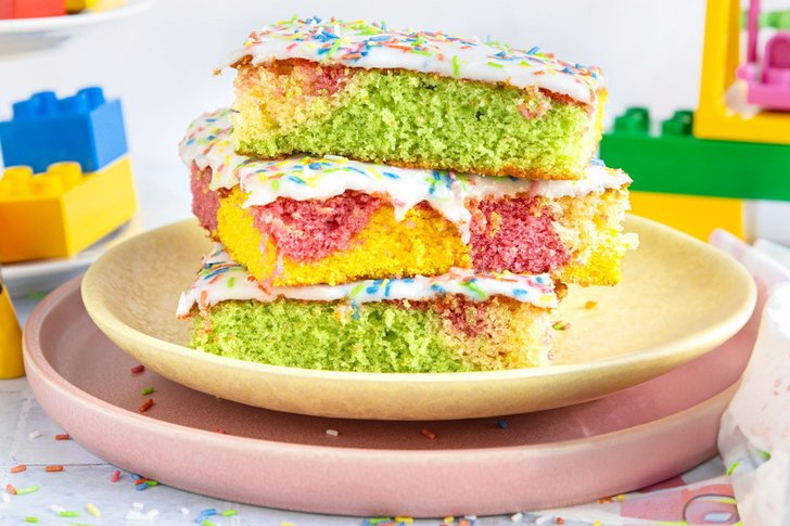 Papageienkuchen vom Blech
