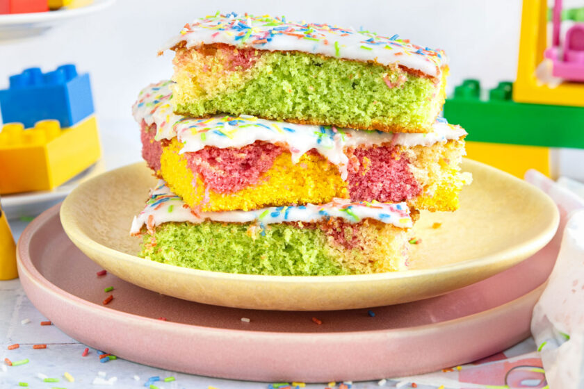 Papageienkuchen vom Blech