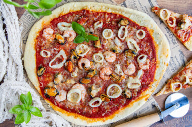 Meeresfrüchte-Pizza Frutti Di Mare