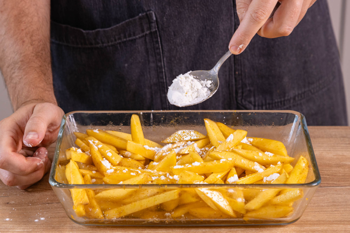 Pommes aus der Heißluftfritteuse Rezept