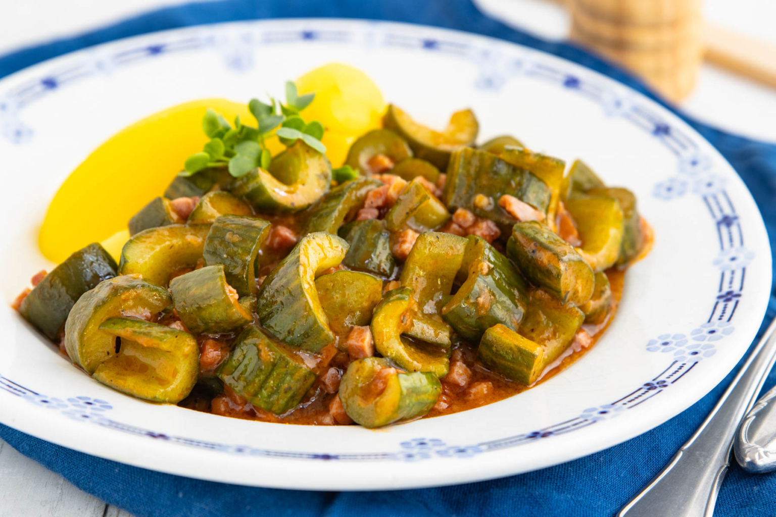 Schmorgurken wie von Oma | Rezept