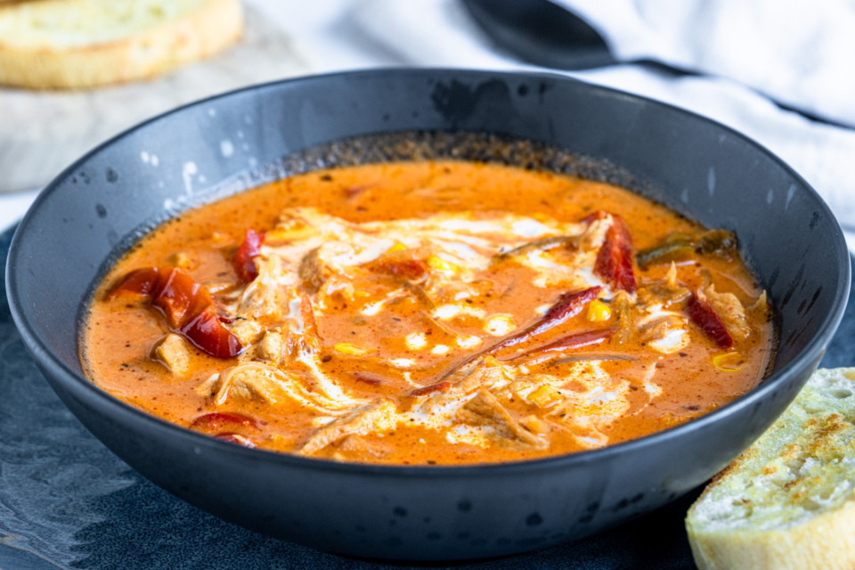 Schnelle Gyrossuppe | Rezept- eat.de
