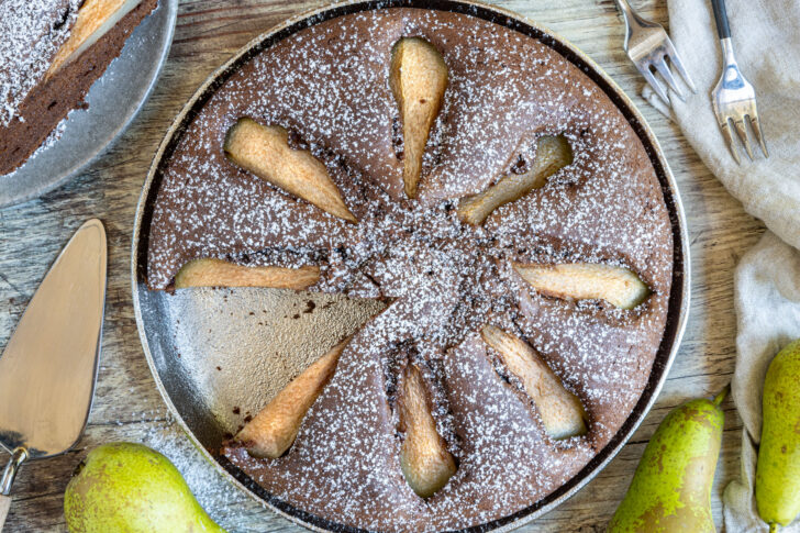 Schoko-Birnenkuchen