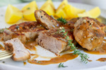 Schweinemedaillons in Pfefferrahmsauce