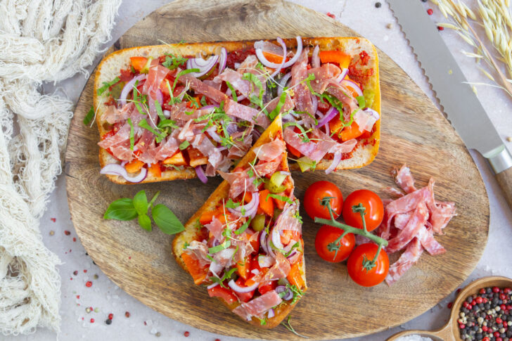 Soljanka Baguette. 