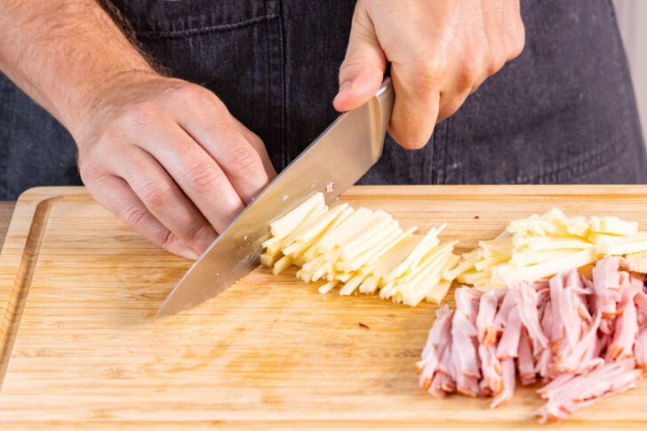 Käse schneiden