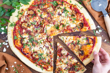 Sucuk-Pizza
