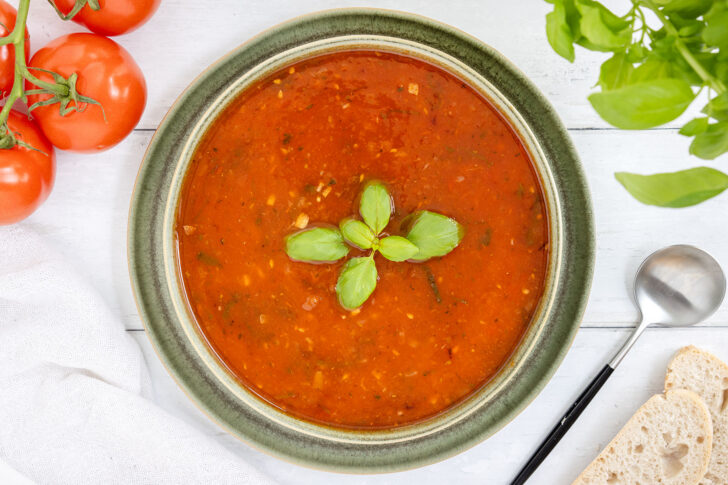 Italienische Tomatensuppe