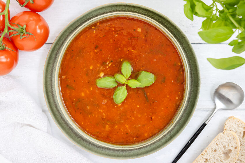 Italienische Tomatensuppe