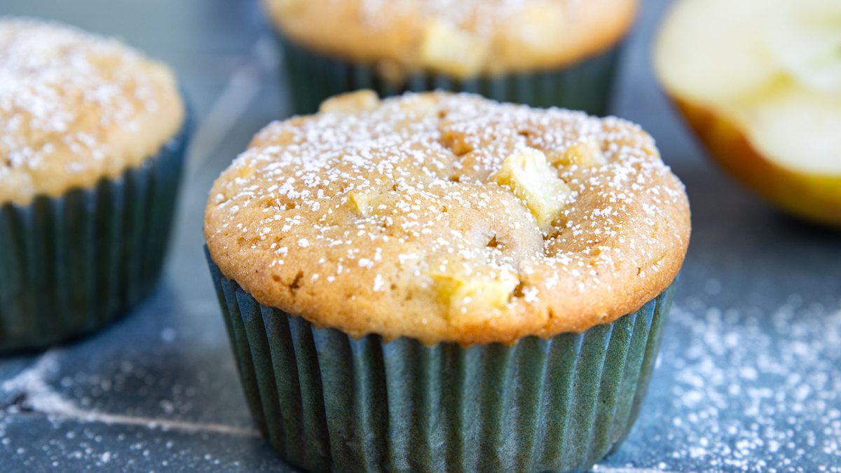 Vegane Apfelmuffins | Rezept - eat.de