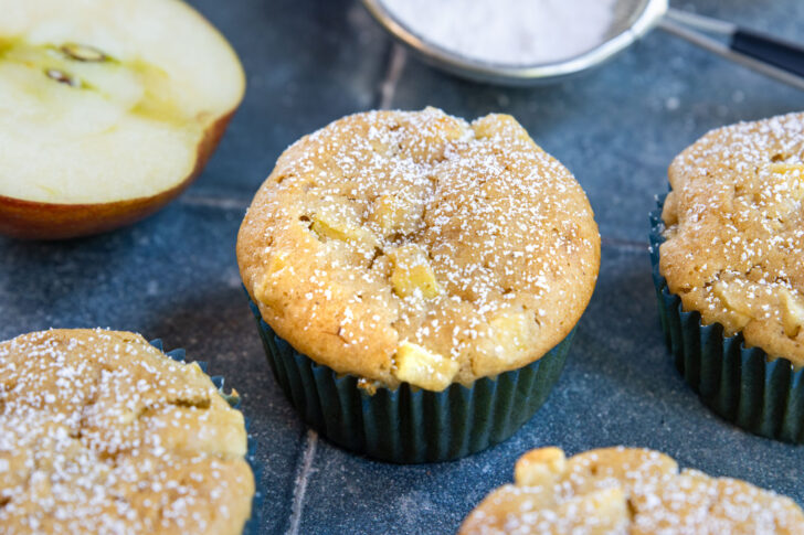 vegane Apfelmuffins