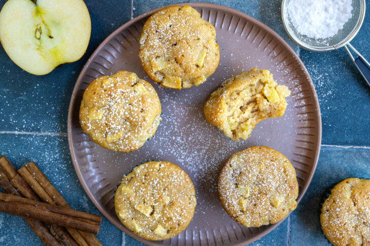 vegane Apfelmuffins