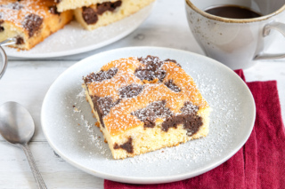 Versunkener Streuselkuchen