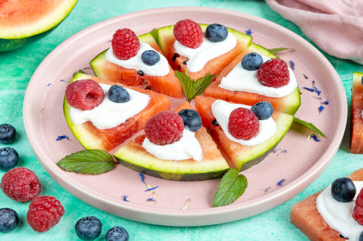 Wassermelonen-Pizza