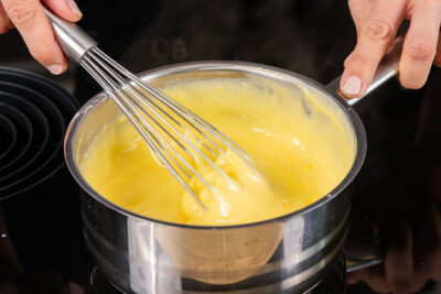 Pudding andicken lassen