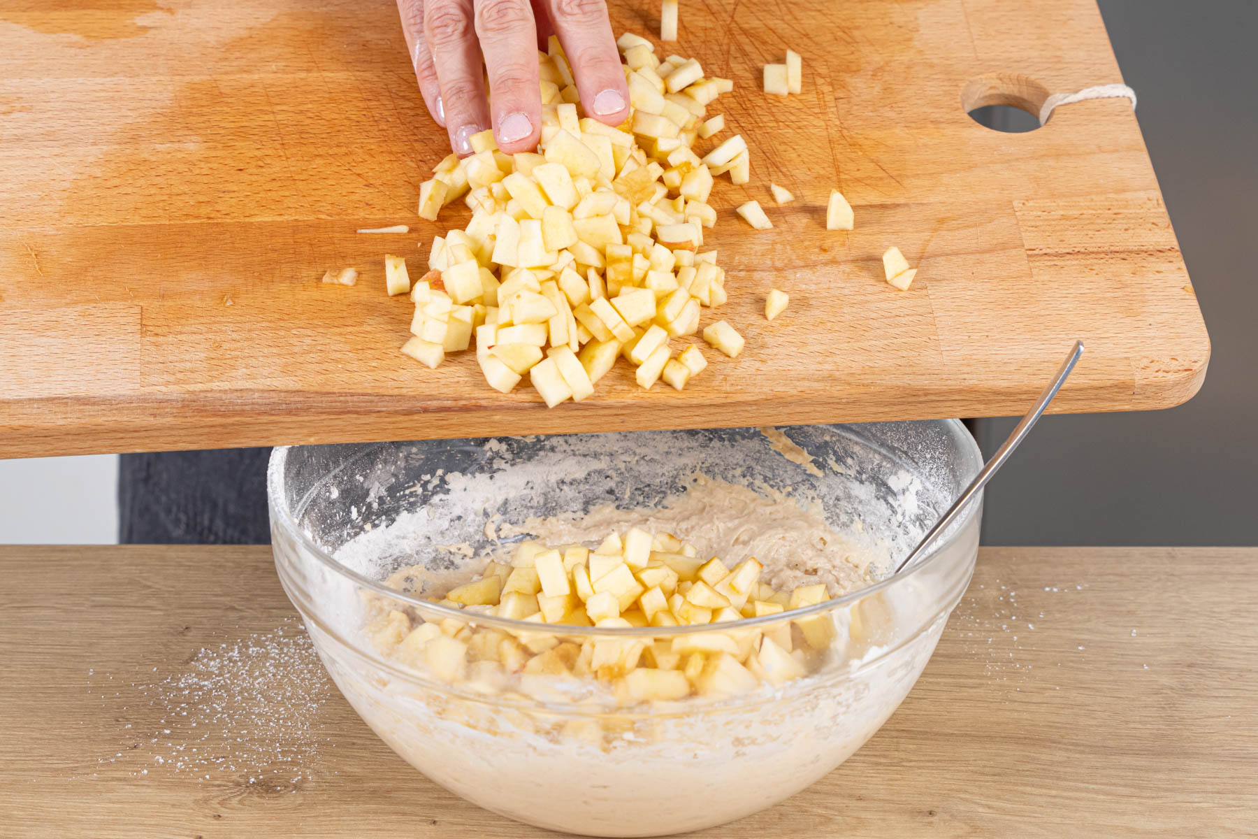 Apfelmuffins ohne Zucker | Rezept