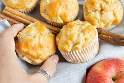 Apfelmuffins ohne Zucker