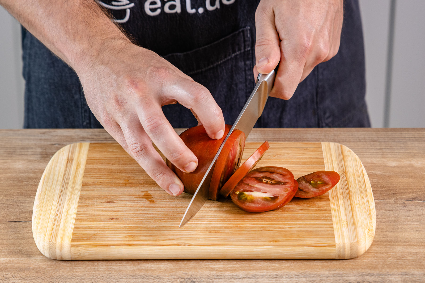 Caprese-Salat mit Tomate-Mozzarella