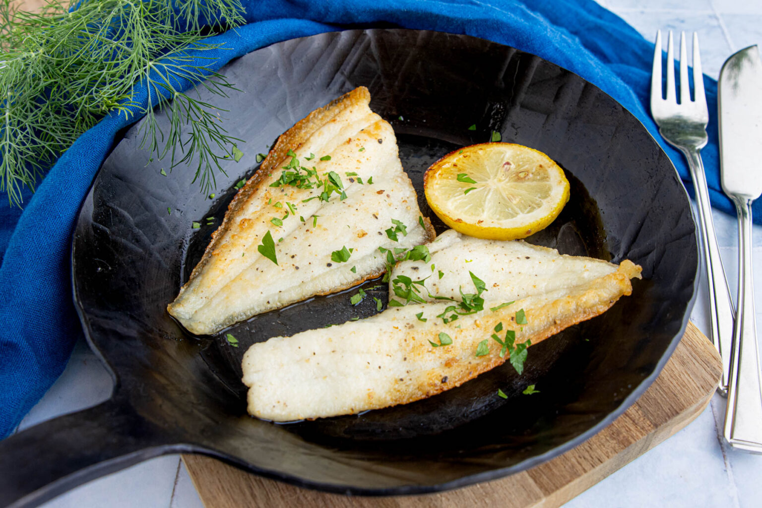 Elegantes Schollenfilet Braten Wie Lange Ebenbild