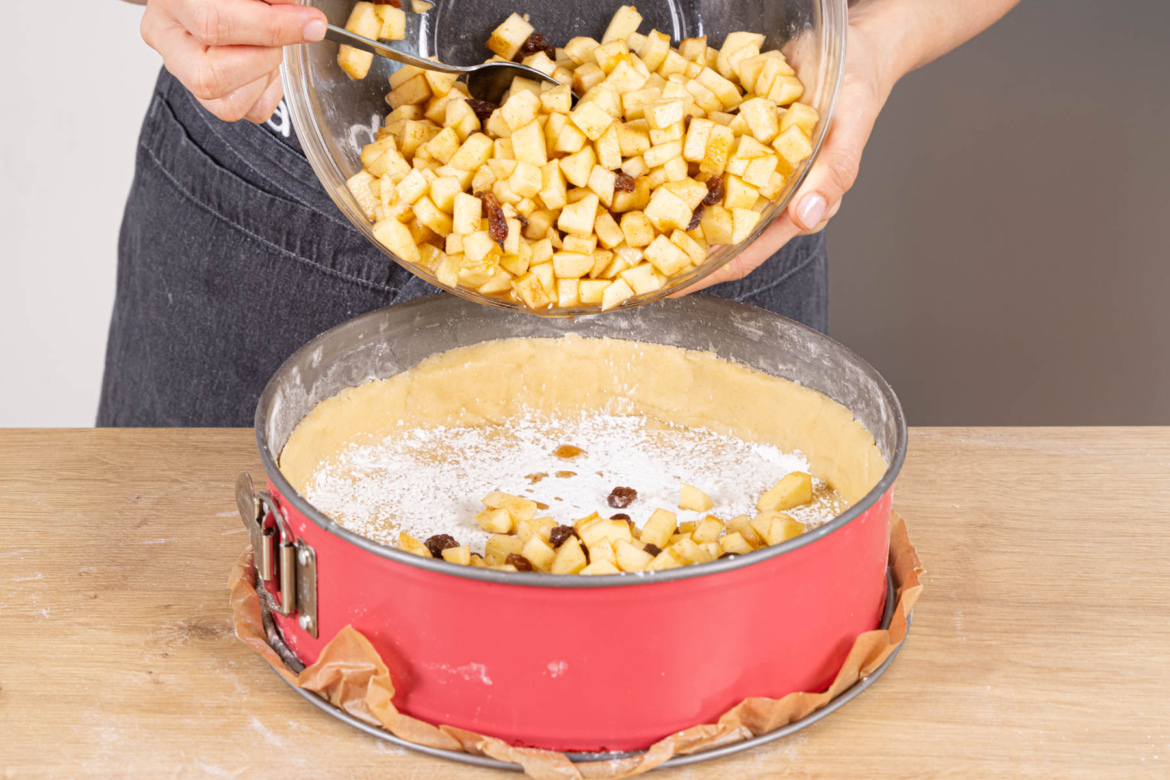 Gedeckter Apfelkuchen nach Landfrauen-Rezept