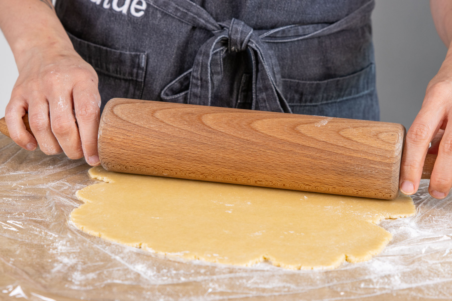 Gedeckter Apfelkuchen mit Apfelmus | Rezept
