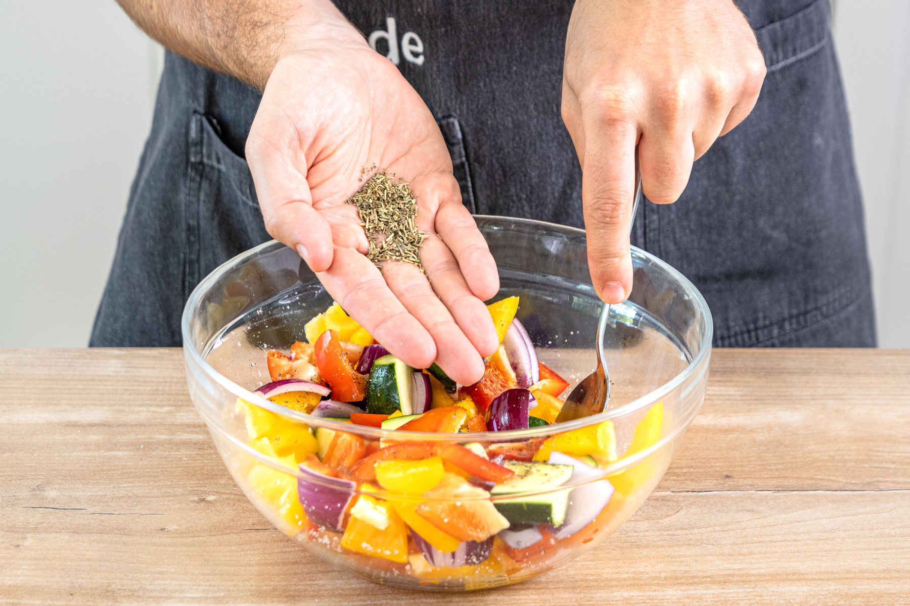 Gemüse aus der Heißluftfritteuse Rezept
