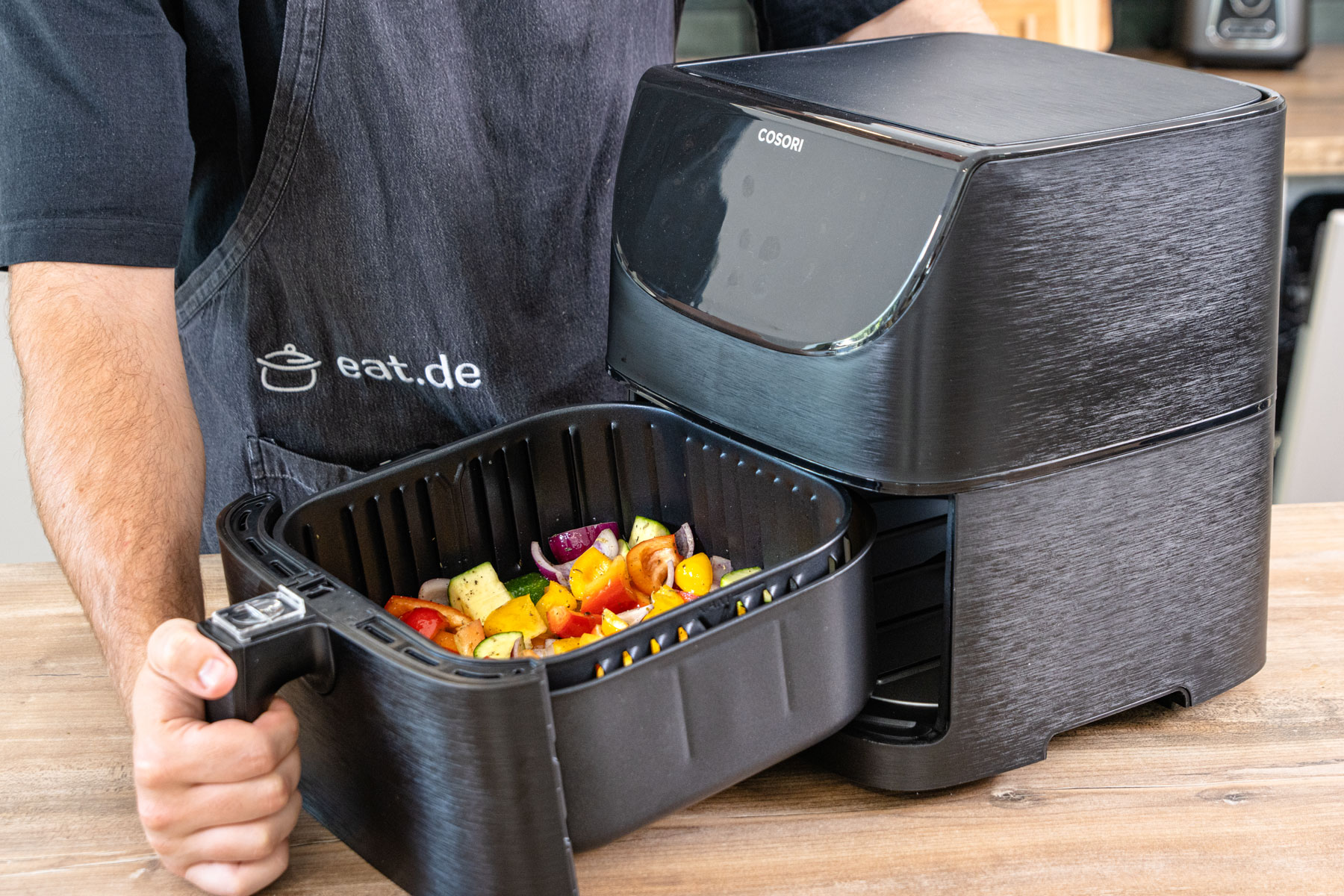 Gemüse aus der Heißluftfritteuse Rezept