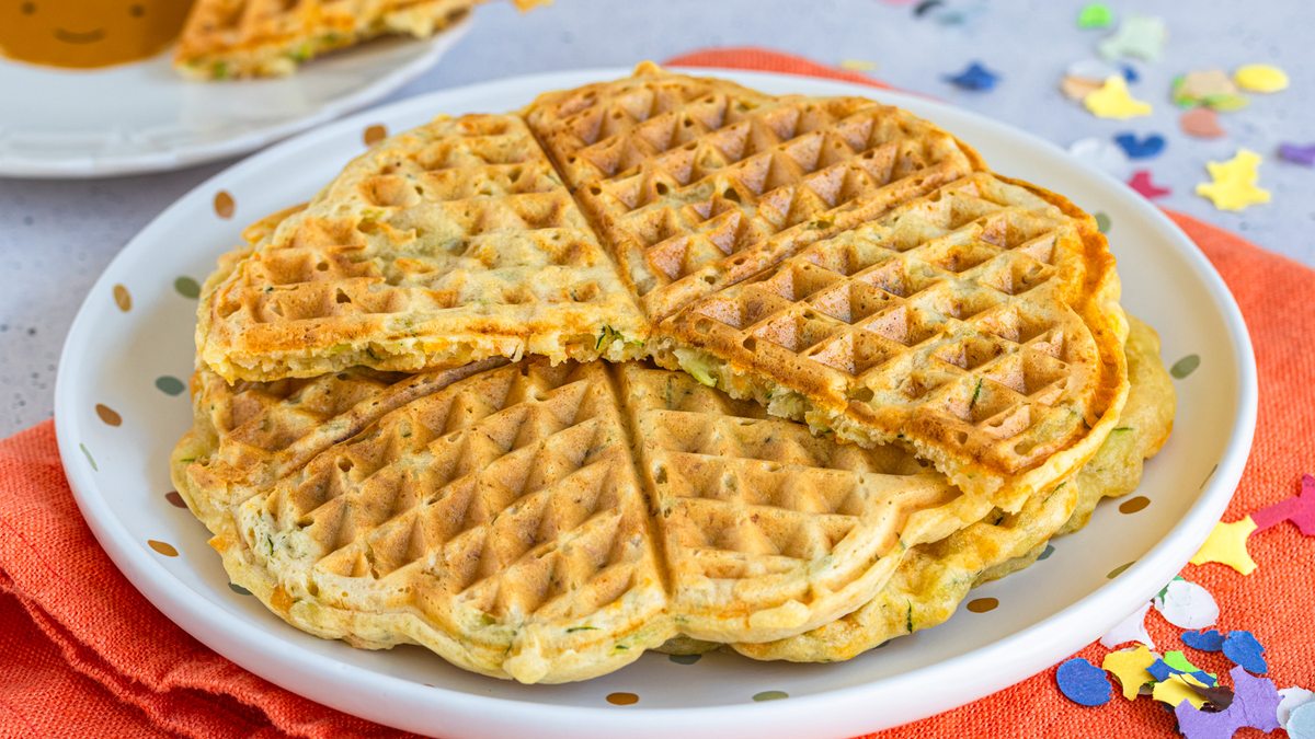 Gemüsewaffeln für Babys