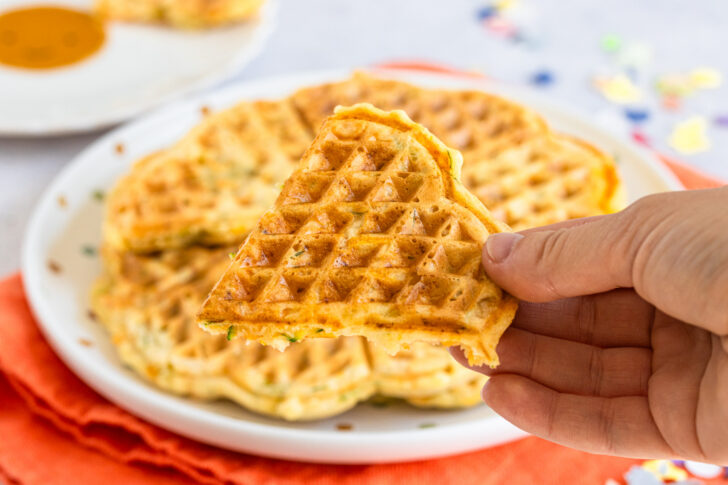 Gemüsewaffeln für Babys