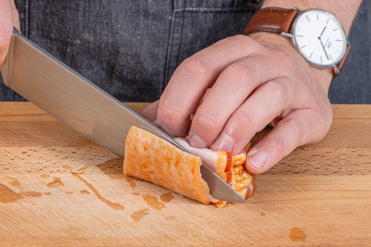Speck schneiden