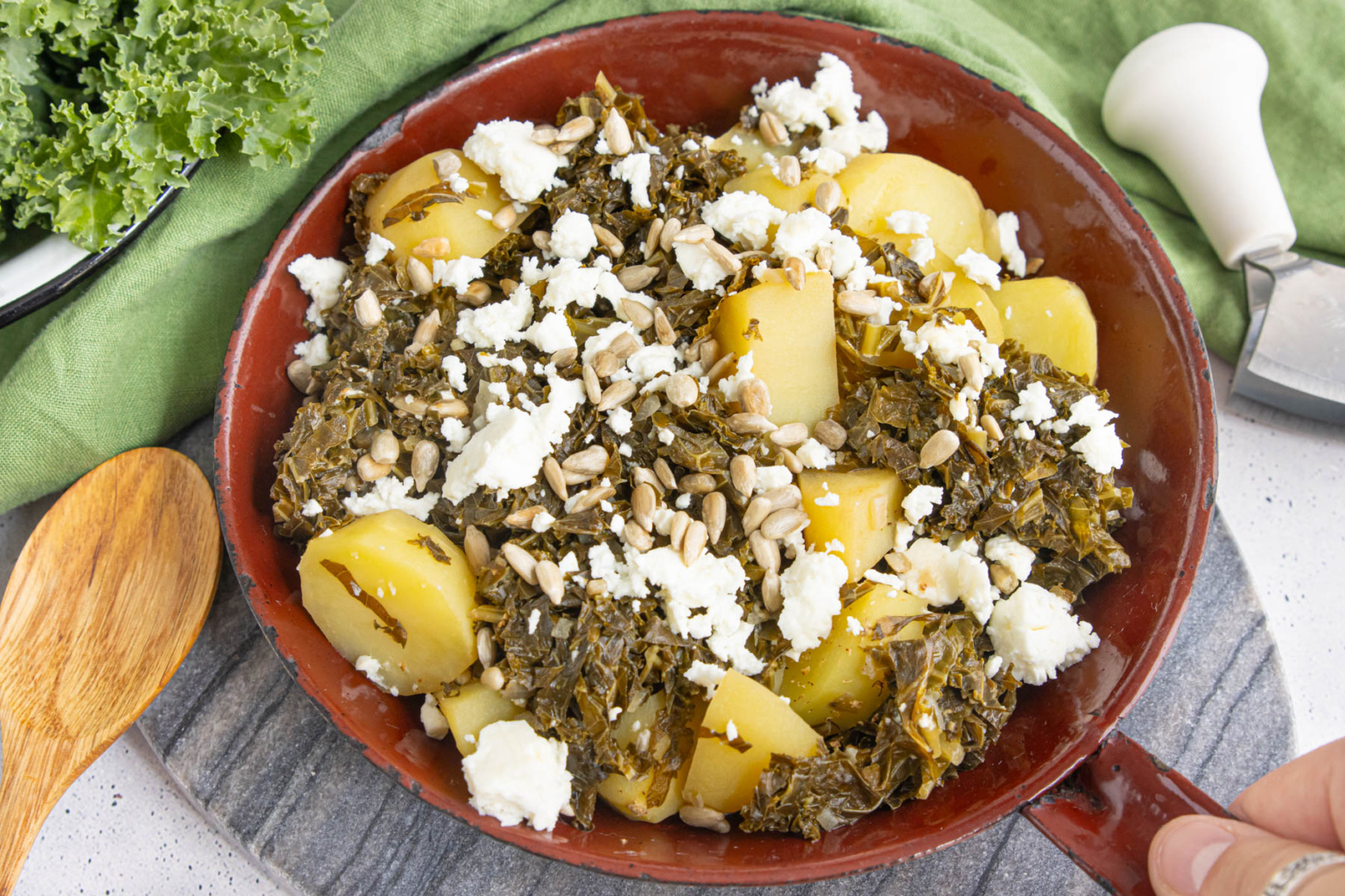 Grünkohl vegetarisch zubereiten Rezept