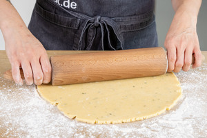 Teig ausrollen