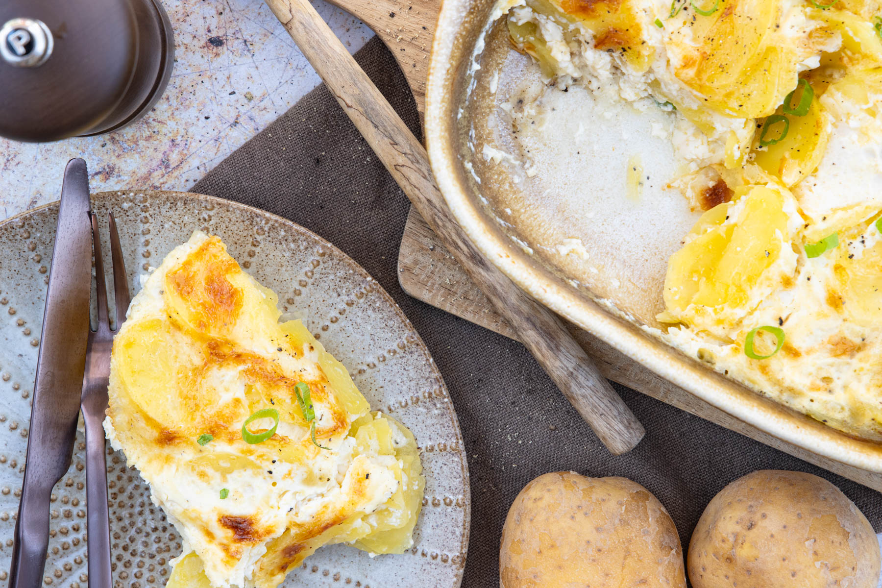 Kartoffelgratin nach Landfrauen-Rezept