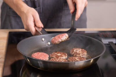Patties braten