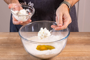 Magerquark dazugeben