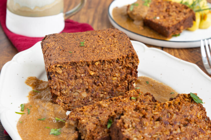 veganer Nussbraten