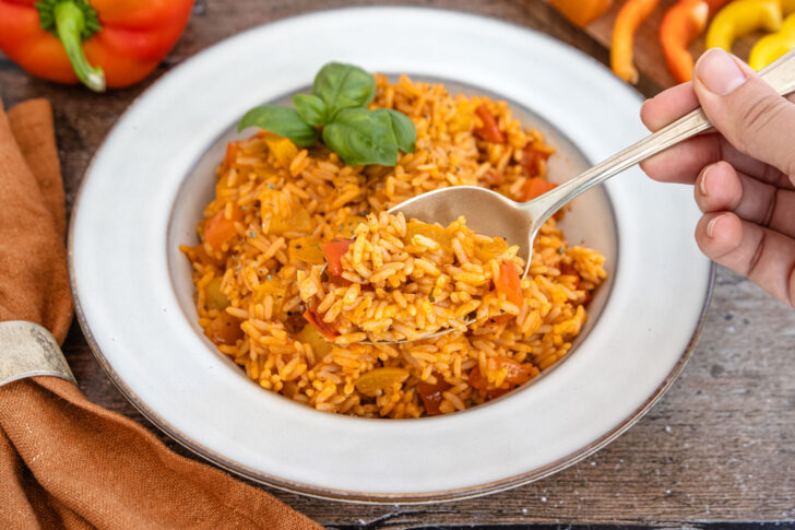 Paprika-Reis-Pfanne